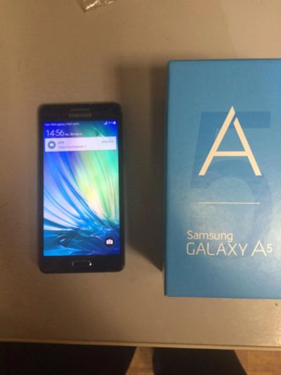 Лот: 7185705. Фото: 1. Samsung galaxy A5 A500 черный. Смартфоны