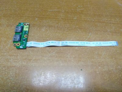 Лот: 23492612. Фото: 1. Плата с разъемами USB на шлейфе... Платы расширения, контроллеры, доп. порты