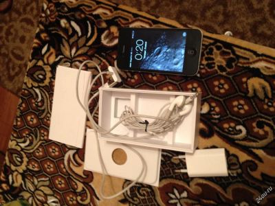 Лот: 5834555. Фото: 1. Apple Iphone 4s 8gb Black новый... Смартфоны