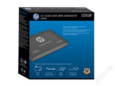 Лот: 2716998. Фото: 1. SSD диск HP v300a 120GB (комплект... Жёсткие диски (HDD)