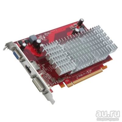 Лот: 8762249. Фото: 1. Видеокарта Radeon HD 4350 1Gb... Видеокарты