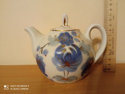 Лот: 19630529. Фото: 1. Заварник чайник целый керамика... Чайники, заварники, турки