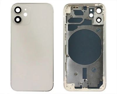Лот: 20889413. Фото: 1. Корпус iPhone 12 Mini белый 1... Корпуса, клавиатуры, кнопки