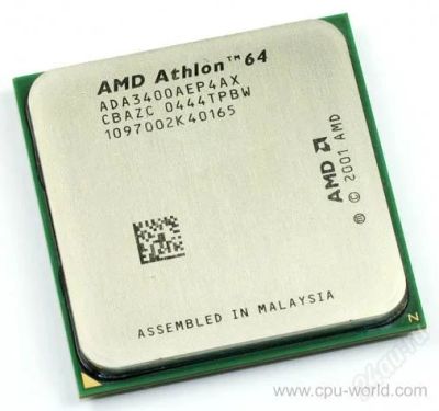 Лот: 70192. Фото: 1. Athlon 64 3400+ s754. Процессоры