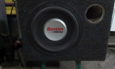 Лот: 2726324. Фото: 1. Сабвуфер Boston G110-4. Усилитель... Сабвуферы
