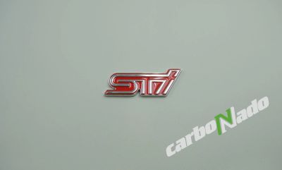 Лот: 17232734. Фото: 1. Шильдик самоклеящийся STI 001. Детали тюнинга