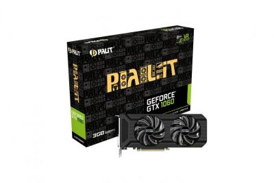 Лот: 9938009. Фото: 1. GTX1060 3Gb Palit Dual (NE51060015F9-1061D... Видеокарты