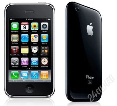 Лот: 716793. Фото: 1. iPhone 3GS Black - 2sim, WiFi... Кнопочные мобильные телефоны