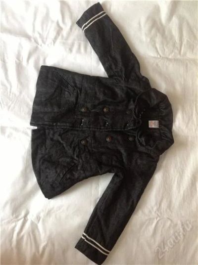 Лот: 2772823. Фото: 1. Утепленное пальто под джинсу Zara. Верхняя одежда