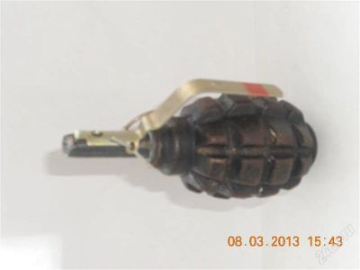 Лот: 2583845. Фото: 1. граната ф1, рабочий механизм. Оружие