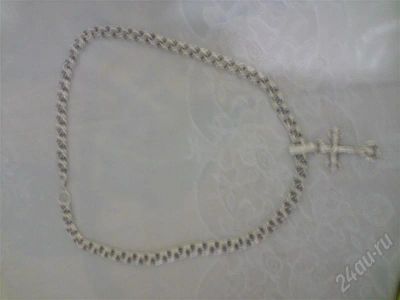Лот: 244247. Фото: 1. цепочка с крестом. Цепочки