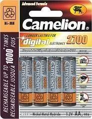 Лот: 884288. Фото: 1. аккумулятор !!camelion aa-2700mah... Батарейки, аккумуляторы, элементы питания