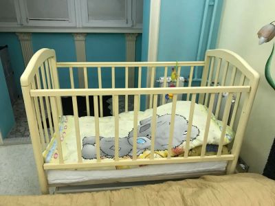 Лот: 11277404. Фото: 1. Детская кроватка. Детские кровати и кроватки