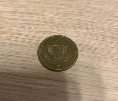 Лот: 15403869. Фото: 1. Жетон NO CASH VALUE Орел, клеймо... Другое (значки, медали, жетоны)