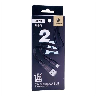 Лот: 22147740. Фото: 1. КАБЕЛЬ LENYES microUSB LC923V... Дата-кабели, переходники