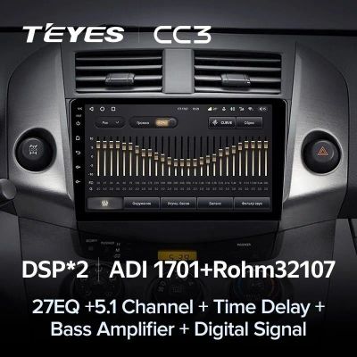 Лот: 21427528. Фото: 1. Штатная магнитола Teyes CC3 4... Автомагнитолы