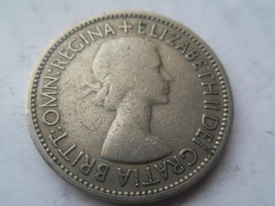 Лот: 5370338. Фото: 1. Великобритания 2 шиллинга (флорин... Великобритания и острова