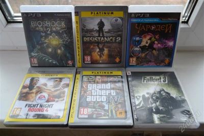Лот: 2223159. Фото: 1. Набор игр для PS3 Продажа - обмен. Игры для консолей