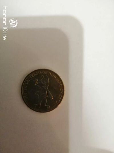 Лот: 15292776. Фото: 1. 10 руб 2018 талисман Универсиады. Россия после 1991 года