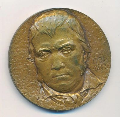 Лот: 15827814. Фото: 1. СССР 1972 Медаль Вальтер Скотт... Памятные медали