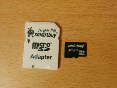 Лот: 9050139. Фото: 1. Флешка 32gb 10класс microsd. Карты памяти