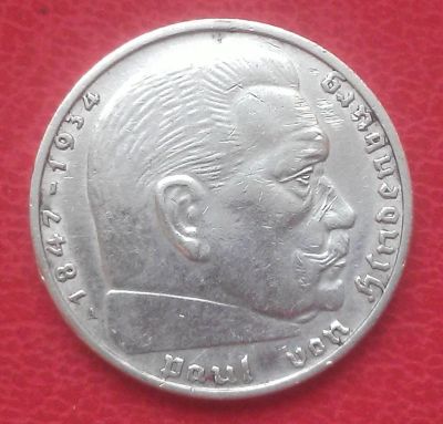 Лот: 6990959. Фото: 1. 2 марки 1937 года. Германия. Гинденбург... Германия и Австрия
