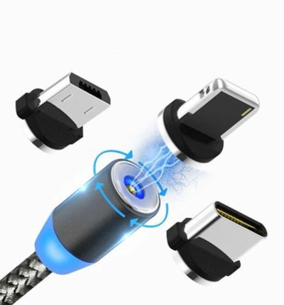Лот: 17075865. Фото: 1. Магнитный кабель X Cabel 360. Дата-кабели, переходники