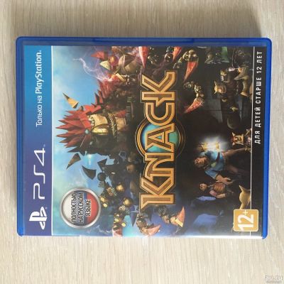 Лот: 12960860. Фото: 1. Knack PS4 / Лицензионный диск... Игры для консолей