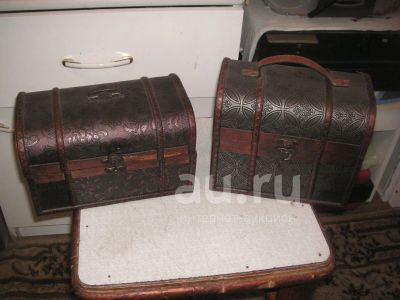 Лот: 25679529. Фото: 1. Шкатулки, старинной работы из... Шкатулки