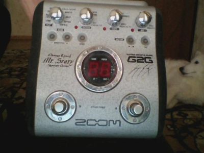Лот: 3743863. Фото: 1. Гитарный процессор ZOOM G2G. Гитарные эффекты и комбоусилители