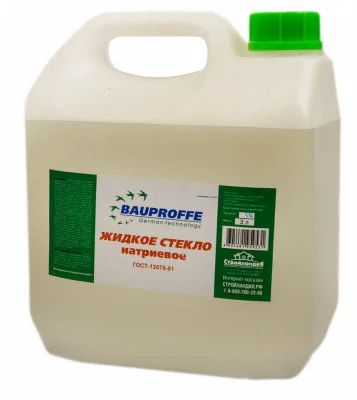 Лот: 17370367. Фото: 1. Стекло жидкое Bauproffe 3л. Краски, лаки, растворитель