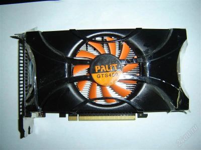 Лот: 2680719. Фото: 1. Видеокарта Palit GeForce GTS 450... Видеокарты