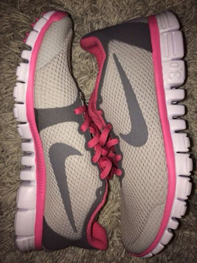 Лот: 3977836. Фото: 1. Nike Free Run розовые. Кеды, кроссовки, слипоны