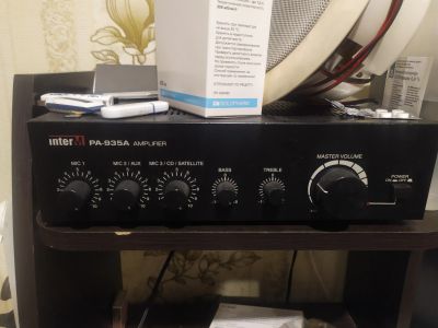 Лот: 18370375. Фото: 1. Усилитель звука InterM pa-935a. Усилители, эквалайзеры