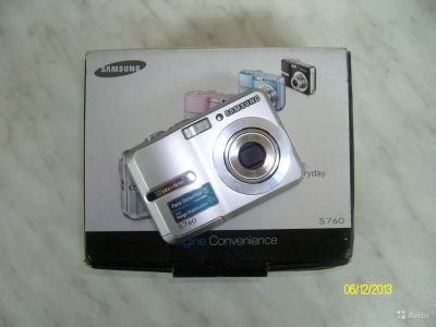 Лот: 6891891. Фото: 1. Samsung S760. Цифровые компактные