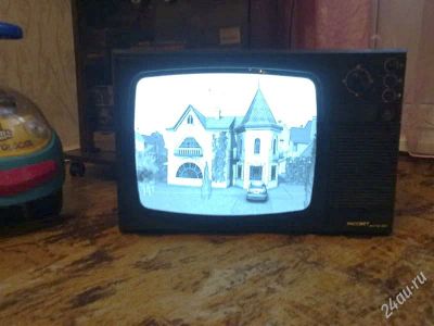 Лот: 2475144. Фото: 1. Телевизор черно-белого изображения... Телевизоры
