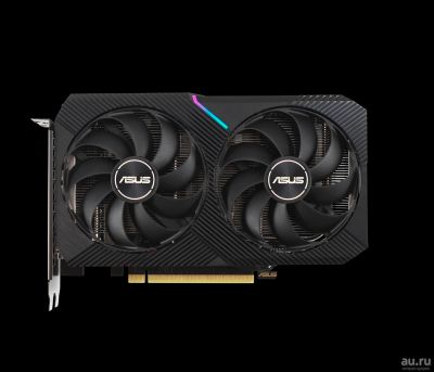 Лот: 17905944. Фото: 1. Asus dual geforce RTX 3060 oc... Видеокарты