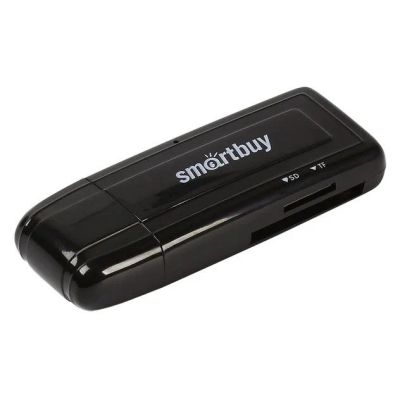 Лот: 12144766. Фото: 1. Картридер Smartbuy USB 3.0 черный... Картридеры