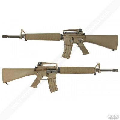 Лот: 10334494. Фото: 1. Страйкбольнй Автомат M16A3 TAN... Пейнтбол, страйкбол