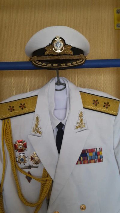 Лот: 8036473. Фото: 1. Форма ВМС Украины. Вице-адмирал... Обмундирование
