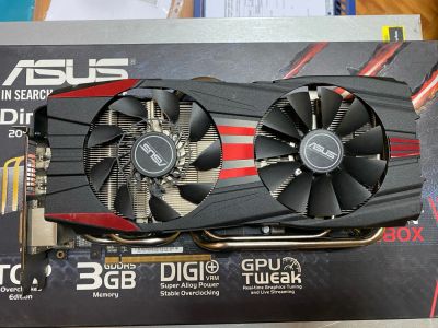 Лот: 17230451. Фото: 1. Видеокарта ASUS R9280X-DC2T-3GD5... Видеокарты