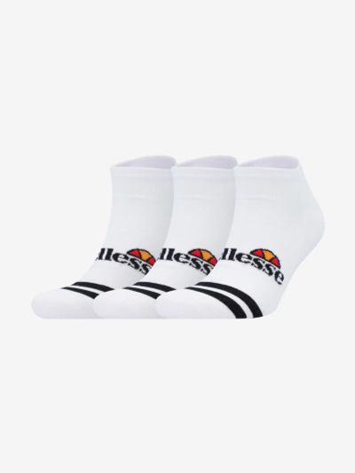 Лот: 22839191. Фото: 1. Носки Ellesse Melna, 3 пары, Белый. Другое (спортивная одежда)