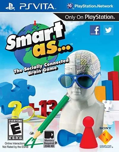 Лот: 14910181. Фото: 1. Smart As Ps Vita. Игры для консолей