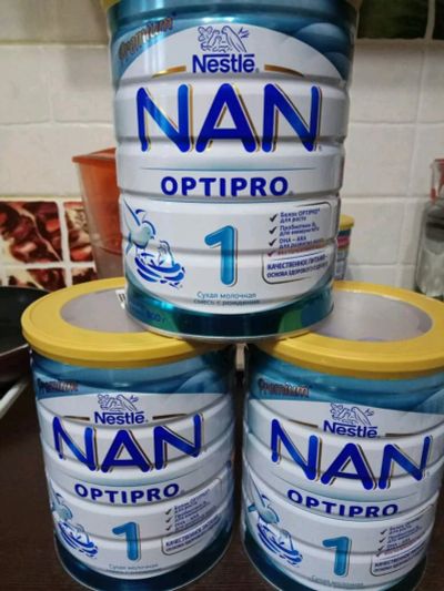Лот: 12574306. Фото: 1. Детская смесь NAN 1. Детское питание