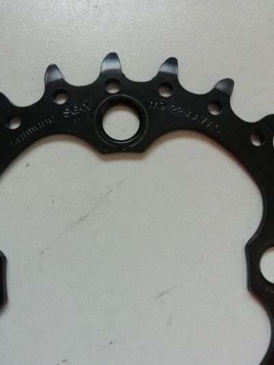 Лот: 17300067. Фото: 1. Звезда на 22 от Shimano SLX, FC-M665. Запчасти