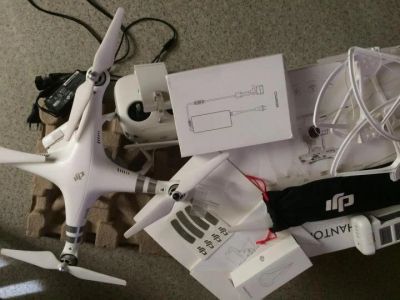 Лот: 10510743. Фото: 1. DJI Phantom 3 Advanced + 2 аккумулятора. Видеокамеры