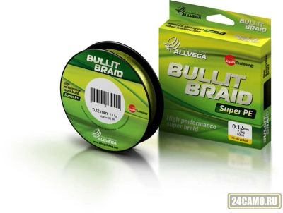 Лот: 13029082. Фото: 1. Леска плетеная Bullit Braid 92м... Леска, блесны, крючки, мормышки