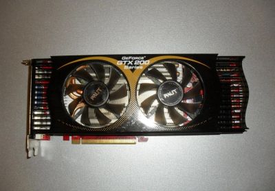 Лот: 7966418. Фото: 1. Palit GeForce GTX 260 448bit. Видеокарты