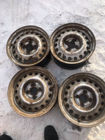 Лот: 18477588. Фото: 1. Диски r14 4:100 штампы Toyota. Диски