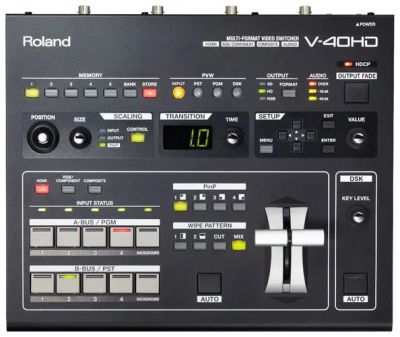 Лот: 19957693. Фото: 1. Видеомикшер Roland V-40HD. Клавишные